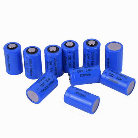 New High quality 3V 800mAh CR2 lithium battery for GPS security system camera medical equipment ► Photo 1/5