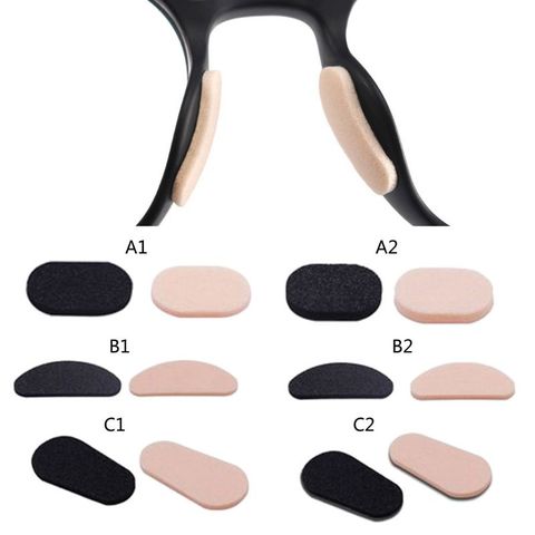 40Pcs Soft Foam Nose Pads Self Adhesive Eyeglass EVA Nose Pads Anti-Slip Glasses No Makeup Nose Pads Eyeglasses Nosepads ► Photo 1/6