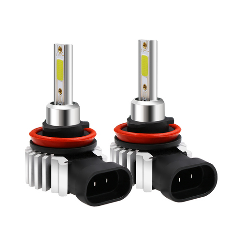 2 Pcs Super White car headlight bulbs H7 led h4 Interface for H1, H3,H4,H11,H8,H9 9005,HB3,H10,9006,HB4,9012,HIR2 H10 6000K ► Photo 1/6