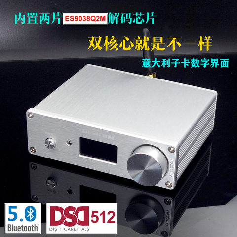 2022 New Breeze SU9 Dual Core ES9038 DSD512 Bluetooth 5.0 Decoder DAC Headphone Amplifier LDAC ► Photo 1/5