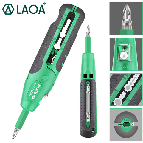 LAOA Multifunction Wire Stripping Pliers  Philips Screwdriver Test Pencil Electrical Tools High quality Tools ► Photo 1/6