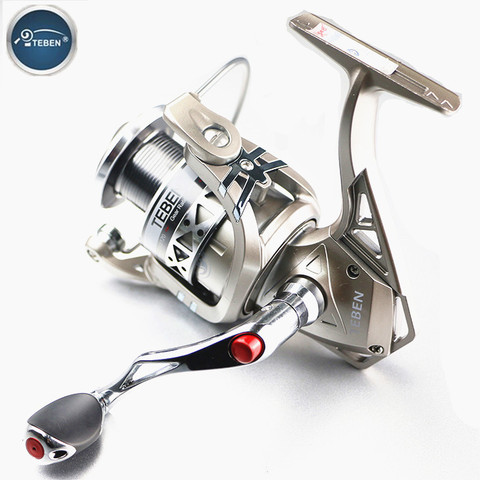 Teben 12BB Ratio 5.2:1 Carp Spinning Reel 2000 4000 5000 Max Drag 9Kg Metal Handle  Saltwater Bass Spinning Reel ► Photo 1/6