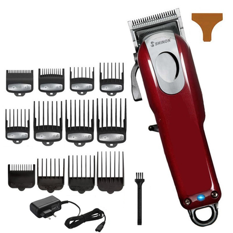 professional adjustable barber hair clipper man electric cordless hair cut hair trimmer compatible for wahl magic clip blade ► Photo 1/3