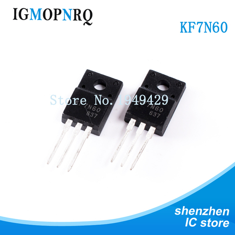 10PCS KF7N60 KF7N60F TO-220 7N60 New original free shipping fast delivery ► Photo 1/2