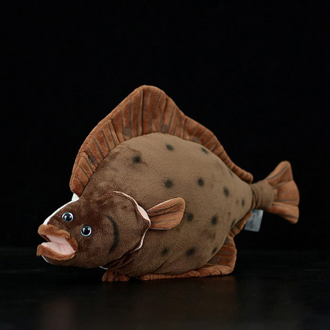 40cm Simulation Flounder Stuffed Toys Sea Animals Plush Toy Soft Flatfish Plush Dolls For Children Gifts ► Photo 1/6