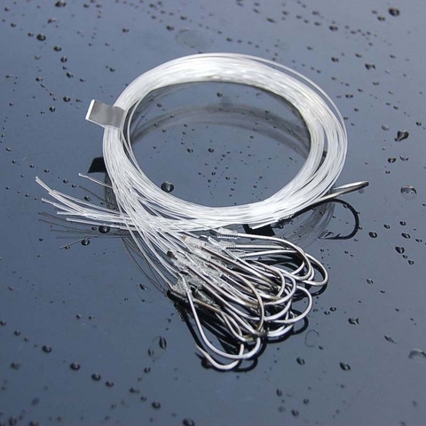 28pcs High Carbon Steel Fishhook with Fishing Line Barbed Fishing Hooks 7#-16# River Lake Sea Fishing Tackle Accessories ► Photo 1/6