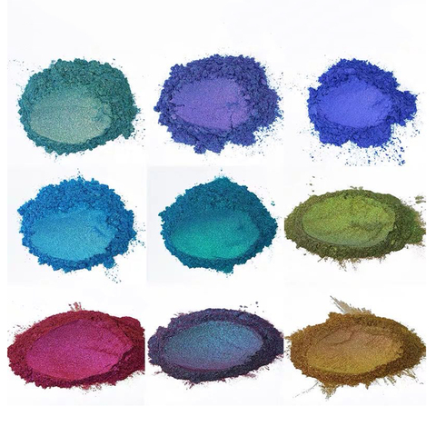 Super Chameleon pigment powder,Nail Glitter Pearl Powder Manicure Tips Decoration,Automotive Crafts paint pigment 400mesh ► Photo 1/6