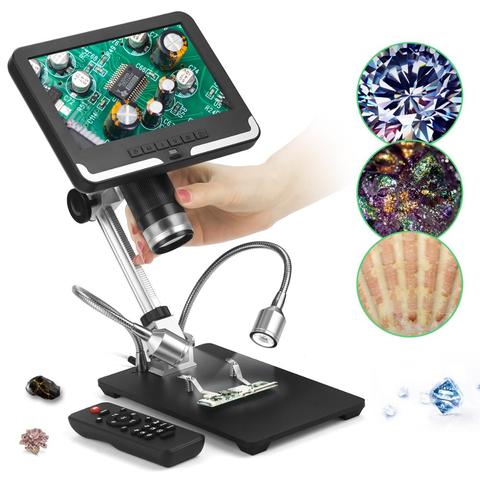 Andonstar 7'' LCD Screen AD206 Digital Microscope for PCB Check SMT SMD THT Soldering Microscopic Observation and Phone Repair ► Photo 1/6