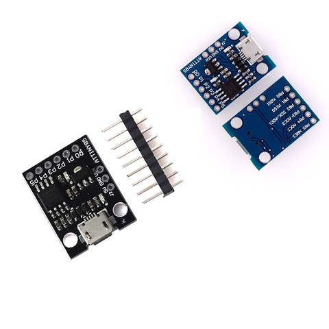 ATtiny85 Digispark Kickstarter Micro USB Microcontroller Development Board Shield Module For Arduino IDE 500mA 5V Regulator I2C ► Photo 1/4
