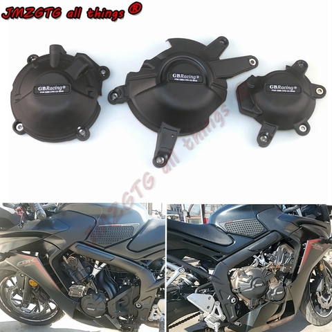 Motorcycles Engine cover Protection case for case GB Racing For HONDA CBR650F CB650F CBR650R CB650R Engine Covers Protectors ► Photo 1/6