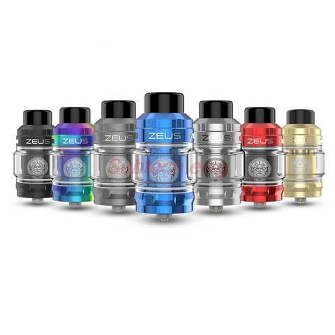 Zeus sub ohm tank 3.5ml/5ml atomizer with Innovative Quick Change Prebuilt Coil System Mesh Z2 Coil 810 drip tip vs Zeus X rta ► Photo 1/6