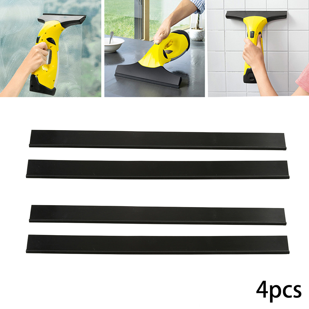 4 X Window Vac Vacuum Cleaner Rubber Squeegee Blades For Karcher WV50 WV2 280mm Replacement Cleaning Accessories Squeegees ► Photo 1/6