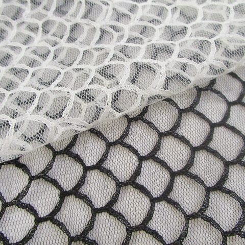 2022 New Classic Fish scales Tulle fabric French designer Sector jacquard Mesh fabric ► Photo 1/6