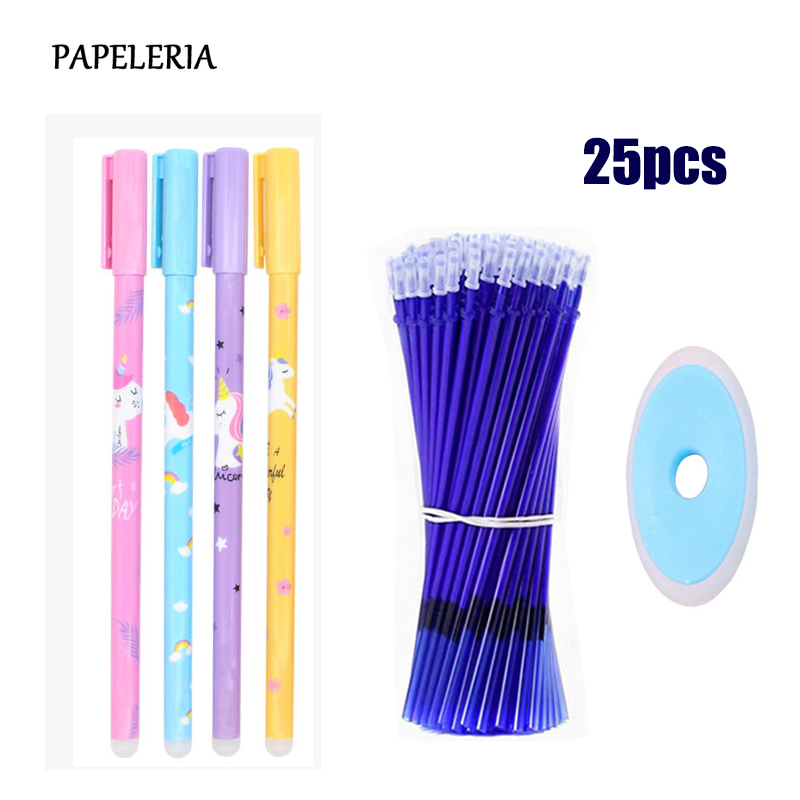 10 Pcs Color Pen Gel Pens Kawaii Pen Boligrafos Kawaii Canetas