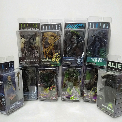 Alien Figure Scorpion Snake Mantis Gorilla Xenomorph Alien Jungle Patrol Duth Snake Stalker Guardian Predator Action Figures Toy ► Photo 1/5