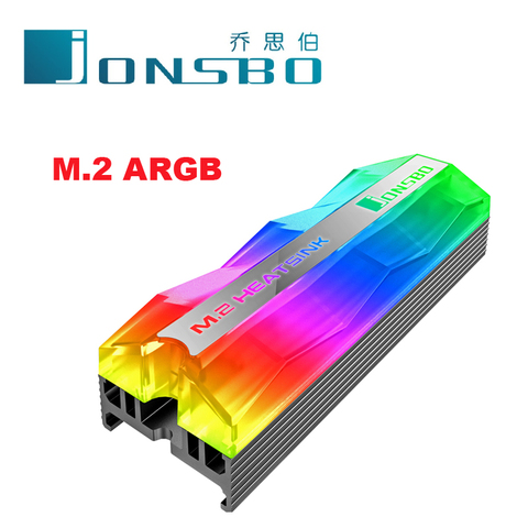 Jonsbo Heatsink Heat Aluminum M.2 Cooling Cooler Heat Sink Heat Thermal Pads for NGFF NVME PCIE 2280 SSD Hard Drive Disk ► Photo 1/6