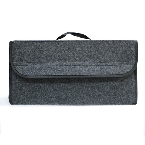 Portable Car Trunk Storage Organizer Foldable Felt Cloth Storage Box Case Auto Interior Stowing Tidying Container Bags ► Photo 1/6