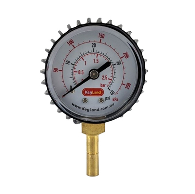 homebrew Adjustable Pressure Valve   8mm 5/16 Push in Pressure Gauge 0-40psi    HOME BREW ► Photo 1/6