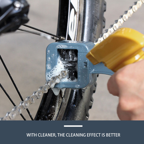 Portable Bicycle Chain Clean Brush Plastic Gear Grunge Brush MTB Mountain Bike Machine Washer Brush Scrubber Cycling Clean Tool ► Photo 1/6