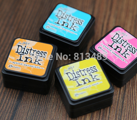 2015 DIY mini distress ink Craft Ink pads Inkpad Ink Pad Scrapbook Ink vintage decor Wedding b82 ► Photo 1/6