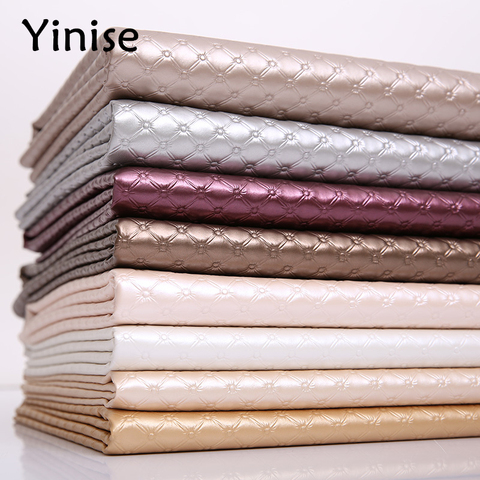 50x138cm Synthetic Leather Fabric Dot Soft PU Leather Fabrics Sewing DIY Bags Sofa Bed Faux Artificial Leather Home Decoration ► Photo 1/6