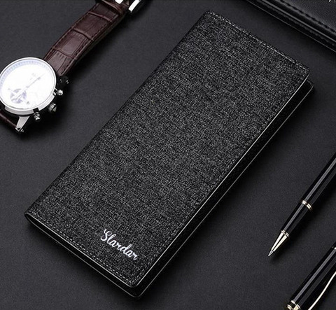 walet men forever young Thin purse long walet for man billeteras para hombre 2022 New short pocket mini vertical wallet men ► Photo 1/6