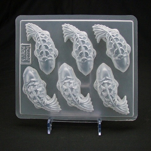 Baking tool six fish PP jelly mold goldfish Chocolate Mold pudding mold ► Photo 1/2