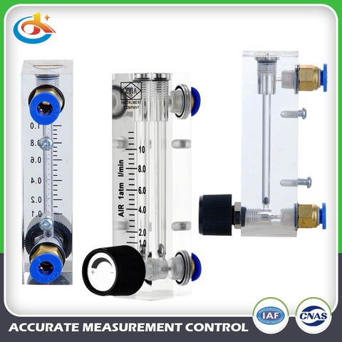 LZM-4T Acrylic Flow Meter  Insertion Type Air Float Flowmeter Gas Rotameter ► Photo 1/4