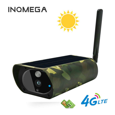 4G SIM Card Waterproof Wireless Network Outdoor 1080P 2.0M Solar Battery Power Surveillance Security CCTV PIR Motion IP Camera ► Photo 1/6