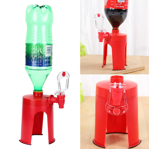 Wonderlife Upside Down Automatic Drink Dispenser Soda Bottle Drinking Dispenser Hand Pressure Drinking Fountains Coke Bottle ► Photo 1/6