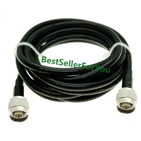 N Male to N Type Male connector RG58 RF Radio Test Jumper Patch Coax Cable ► Photo 1/1