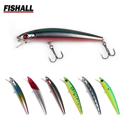 ASURA Minnow Shad 80mm 7g Floating Depth 1.0m Rattle Sound Long Cast Wobbler Bass Pike Fishing Lure Bait ► Photo 1/6