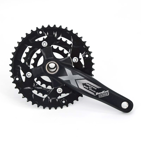 27 speed MTB Mountain bike bicycle hollow integrated crank bicycle Crank Set modified 104BCD crankset ► Photo 1/6