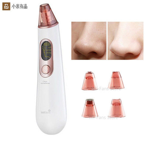 Youpin Wellskins USB Rechargeable Blackhead Remover Face Pore Vacuum Skin Care Acne Pore Cleaner Pimple Removal Vacuum Suction F ► Photo 1/6