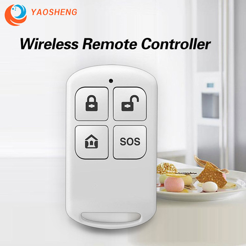 Wireless 433MHz EV1527 Arm & Disarm Remote Controller For PG-103 PG-105 PG-106 PG-107 Home Security Alarm System Wholesale Price ► Photo 1/6