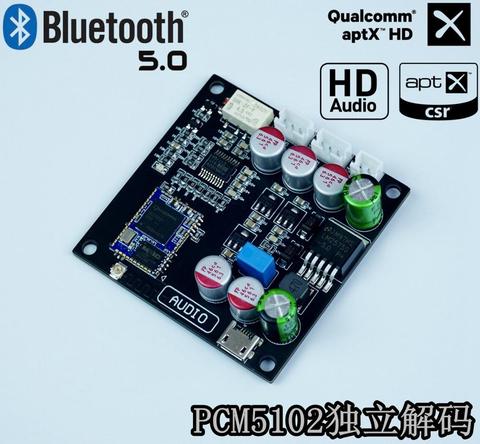 QS--Bluetooth 5.0 decoder board CSR8675 lossless APTX receiving board PCM5102 stand-alone module ► Photo 1/5