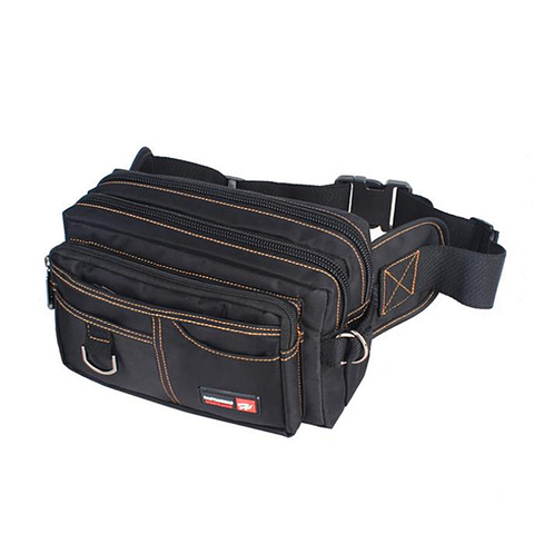 Hot Sale Travel Waist Bags High Quality Casual Canvas Waist packs Men Chest packs fashion Male Messenger bag Phone purse ► Photo 1/6