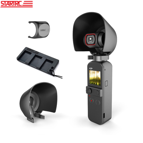 Shading bracket Hood Sunshade Cover for DJI OSMO Pocket / DJI Pocket 2 Handheld Gimbal Camera Vlog Stabilizer Accessories ► Photo 1/6