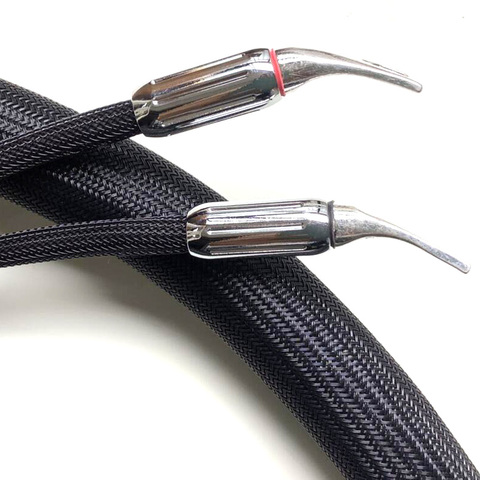 Hifi One pair Kharma Speaker Cable KIC GR 1C Top HIFI loundspeaker cables with spade plug audio AMP CD player  Speaker cable ► Photo 1/6