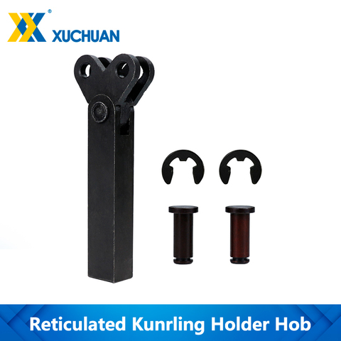 Reticulated Knurling Holder Knurl Holder 1pc For Steel Lathe Tool Gear Shaper Cutter Dual Wheel Knurling Linear Pitch Knurl ► Photo 1/6