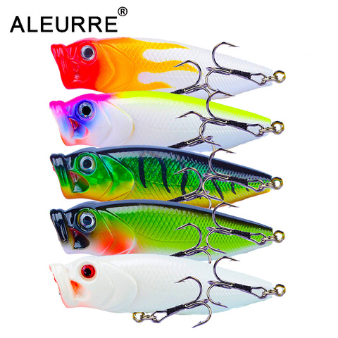 1PCS Topwater Bait Hard Popper Fishing Lure 8cm 14g Long Shot Crankbait Plastic Fishing Tackle Isca Artificial Bass Trolling ► Photo 1/6