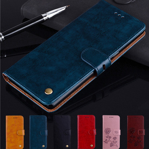 Luxury Wallet Leather Flip Case For Meizu C9 Pro Pro 7 Note 8 9 M3S M10 M5 M6 16 15 Plus S6 M5S X8 V8 Pro M8 Lite U10 U20 Cover ► Photo 1/6