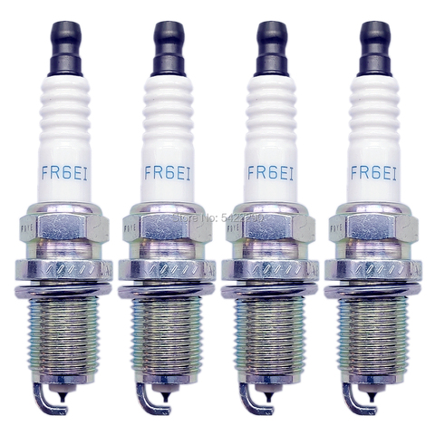 4pcs MN163236 FR6EI 2687 Car Spark Plug Iridium fit for Mitsubishi Lancer VIII 1.8L Outlander II 2.4 Outlander III 2.0 ASX ► Photo 1/4