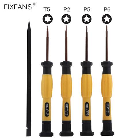 0.8 mm 1.2 mm 1.5 mm P2 P5 P6 Pentalobe Screwdriver Set T5 Torx Screwdriver for iPhone MacBook Pro Air Retina Laptop Repair Tool ► Photo 1/5