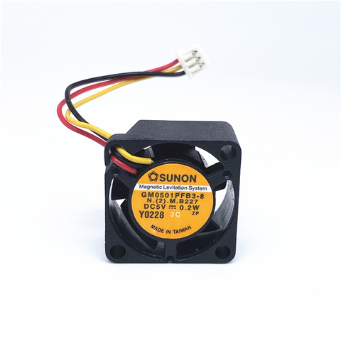 SUNON 2010 20MM 2cm 5V 0.2w  20 * 20 * 10 mm Cooling fan  mini laptop fan ball  GM0501PFB3-8 ► Photo 1/6