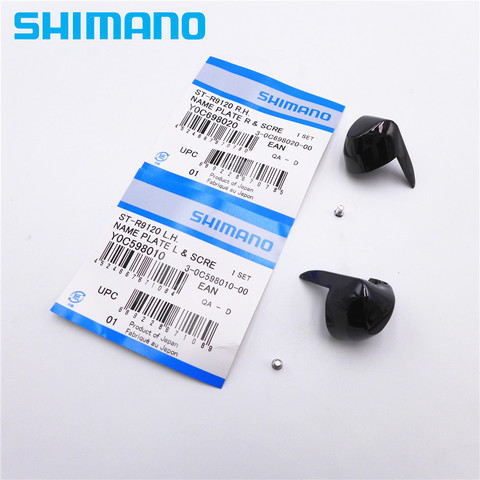 SHIMANO Dura-Ace Series ST-R9120 Shifter Name Plate Y0C698020  Y0C598010 ► Photo 1/1