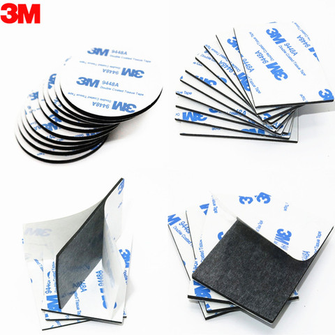 10pcs Round/Rectangle 3M Double Sided Tape EVA Foam Pad Stable Performance Super Sticky High Temperature Resistance DIY ► Photo 1/4