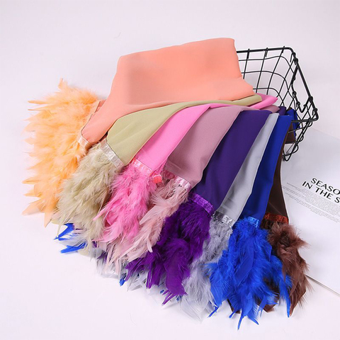 43 Color 1 Yard Turkey Feather Boa 4-6