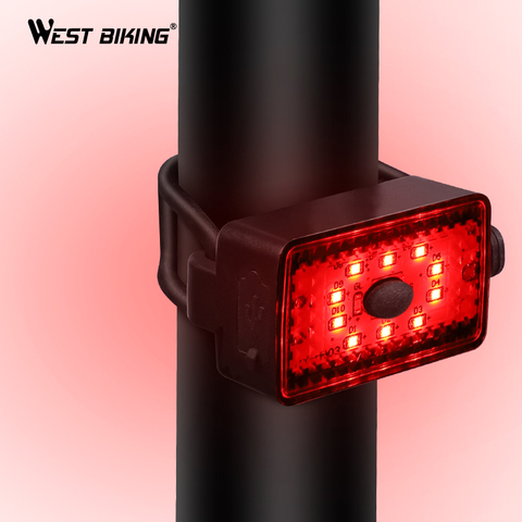 Mini Bicycle Lights Safety Warning Cycling Rear Flashlight Bike Taillight Waterproof Led USB Chargeable Mountain Bike Tail-lamp ► Photo 1/6