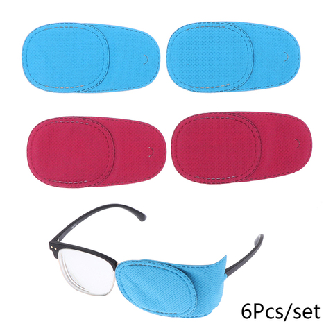 6Pc Children Health Care Kids Child Occlusion Medical Lazy Eye Patch Eyeshade For Kids Strabismus Treatment Vision Care Kit ► Photo 1/6